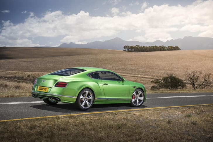 Bentley Continental facelift photo gallery